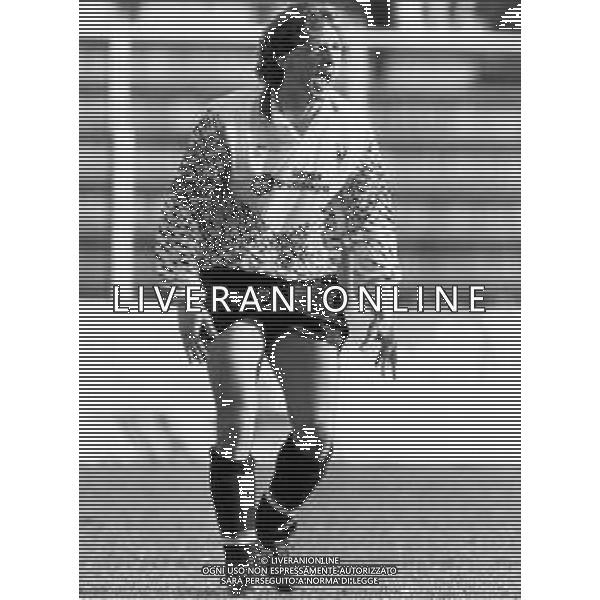 Giuseppe Signori, detto Beppe, calciatore italiano del Foggia, di ruolo attaccante Campionato 1991/1992 - Retrospettiva ©ARCHIVIO / AGENZIA ALDO LIVERANI SAS