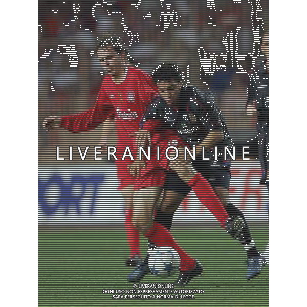 Liverpool - Cska Mosca supercoppa europea a montecarlo 26/08/2005 nella foto hamann e carvalho ph luzzani/agenzia aldo liverani