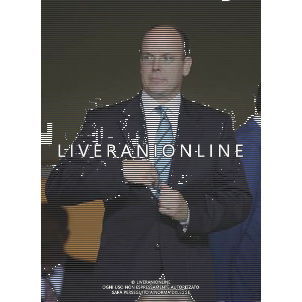 Liverpool - Cska Mosca supercoppa europea a montecarlo 26/08/2005 nella foto S.A.S il principe alberto II di Monaco ph luzzani/agenzia aldo liverani