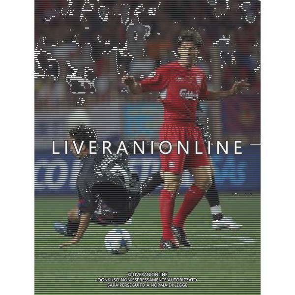 Liverpool - Cska Mosca supercoppa europea a montecarlo 26/08/2005 nella foto alonso e carvalho ph luzzani/agenzia aldo liverani