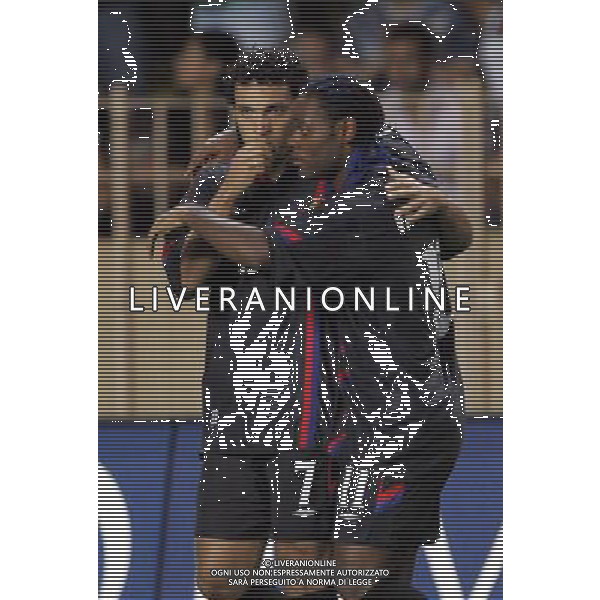 Liverpool - Cska Mosca supercoppa europea a montecarlo 26/08/2005 nella foto esultanza dopo il gol di carvalho ph luzzani/agenzia aldo liverani