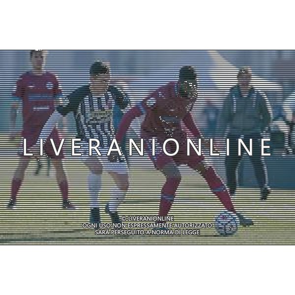 Ettore Griffoni/LM - AS Cittadella vs Ascoli Calcio - Italian Football Championship League BKT 2020/2021 16 January 2021 - Tombolato stadium, cittadella (pd), Italy Photo showing: Roberto Ogunseye (Cittadella) in action against Riccardo Brosco (Ascoli) @LM/Ettore Griffoni/AGENZIA ALDO LIVERANI SAS