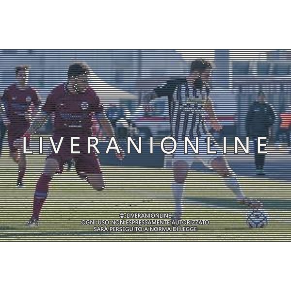 Ettore Griffoni/LM - AS Cittadella vs Ascoli Calcio - Italian Football Championship League BKT 2020/2021 16 January 2021 - Tombolato stadium, cittadella (pd), Italy Photo showing: Oliver Kragl (Ascoli) hindered by Luca Ghiringhelli (Cittadella) @LM/Ettore Griffoni/AGENZIA ALDO LIVERANI SAS