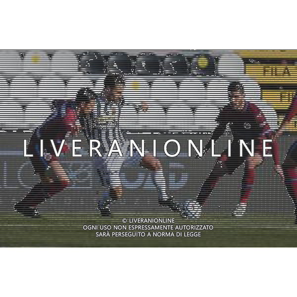 Ettore Griffoni/LM - AS Cittadella vs Ascoli Calcio - Italian Football Championship League BKT 2020/2021 16 January 2021 - Tombolato stadium, cittadella (pd), Italy Photo showing: Alberto Gerbo (Ascoli) in action @LM/Ettore Griffoni/AGENZIA ALDO LIVERANI SAS
