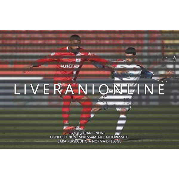 ¬© TVRG Kevin Prince Boateng (Monza) e Daniele Sciaudone (Cosenza) Monza vs Cosenza Campionato Serie BKT - 18a giornata Monza 16-01-2021 U-Power Stadium foto Roberto Garavaglia/ag. Aldo Liverani sas
