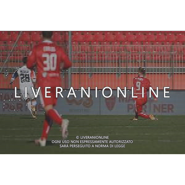 © TVRG Christian Gytkjaer (Monza) segna il gol del 2 a 0 Monza vs Cosenza Campionato Serie BKT - 18a giornata Monza 16-01-2021 U-Power Stadium foto Roberto Garavaglia/ag. Aldo Liverani sas