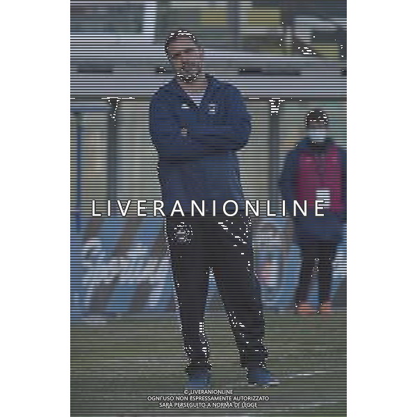 Gabriele Masotti/LM - Pisa SC vs Brescia Calcio - Italian Football Championship League BKT 2020/2021 16 January 2021 - Arena Garibaldi, pisa, Italy Photo showing: Head coach of Pisa Luca D\'Angelo @LM/Gabriele Masotti/AGENZIA ALDO LIVERANI SAS