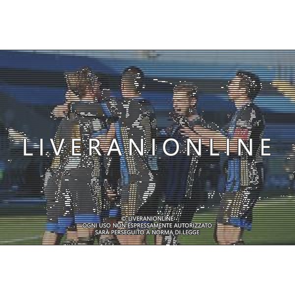 Gabriele Masotti/LM - Pisa SC vs Brescia Calcio - Italian Football Championship League BKT 2020/2021 16 January 2021 - Arena Garibaldi, pisa, Italy Photo showing: Players of Pisa celebrates after 1-0 @LM/Gabriele Masotti/AGENZIA ALDO LIVERANI SAS