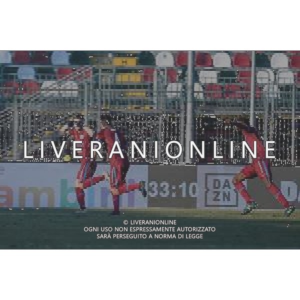 Ettore Griffoni/LM - AS Cittadella vs Ascoli Calcio - Italian Football Championship League BKT 2020/2021 16 January 2021 - Tombolato stadium, cittadella (pd), Italy Photo showing: Camillo Tavernelli (Cittadella) celebrates after scoring a goal @LM/Ettore Griffoni/AGENZIA ALDO LIVERANI SAS