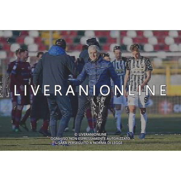 Ettore Griffoni/LM - AS Cittadella vs Ascoli Calcio - Italian Football Championship League BKT 2020/2021 16 January 2021 - Tombolato stadium, cittadella (pd), Italy Photo showing: Happiness of Roberto Venturato (Coach Cittadella Calcio) @LM/Ettore Griffoni/AGENZIA ALDO LIVERANI SAS