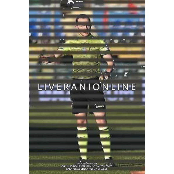 Gabriele Masotti/LM - Pisa SC vs Brescia Calcio - Italian Football Championship League BKT 2020/2021 16 January 2021 - Arena Garibaldi, pisa, Italy Photo showing: The referee of the match Daniel Amabile @LM/Gabriele Masotti/AGENZIA ALDO LIVERANI SAS