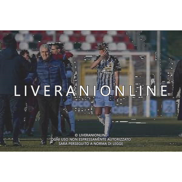 Ettore Griffoni/LM - AS Cittadella vs Ascoli Calcio - Italian Football Championship League BKT 2020/2021 16 January 2021 - Tombolato stadium, cittadella (pd), Italy Photo showing: Disappointment, frustration of Dean Lico (Ascoli) @LM/Ettore Griffoni AG ALDO LIVERANI SAS