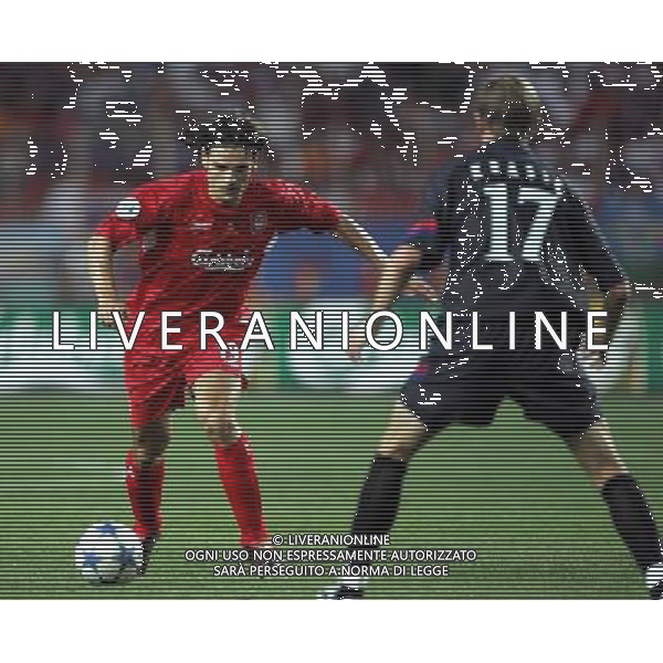 Liverpool - Cska Mosca supercoppa europea a montecarlo 26/08/2005 nella foto morientes e krasic ph luzzani/agenzia aldo liverani