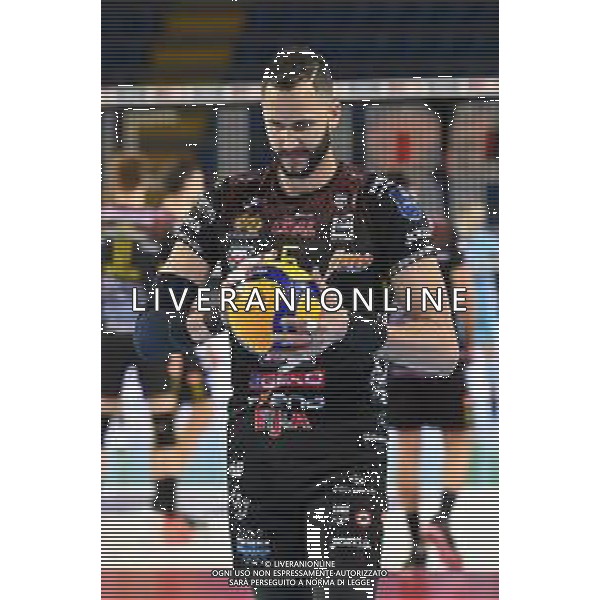 Roberto Bartomeoli/LM - Cucine Lube Civitanova vs Leo Shoes Modena - Volleyball Italian Serie A Men Superleague Championship 2020/2021 16 January 2021 - Palasport Eurosuole Forum, civitanova marche, Italy Photo showing: Osmany Juantorena (Cucine Lube Civitanova) @LM/Roberto Bartomeoli AG ALDO LIVERANI SAS