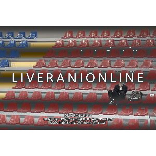 Roberto Bartomeoli/LM - Cucine Lube Civitanova vs Leo Shoes Modena - Volleyball Italian Serie A Men Superleague Championship 2020/2021 16 January 2021 - Palasport Eurosuole Forum, civitanova marche, Italy Photo showing: Fabio Giulianelli (CEO of Gruppo Lube) @LM/Roberto Bartomeoli AG ALDO LIVERANI SAS