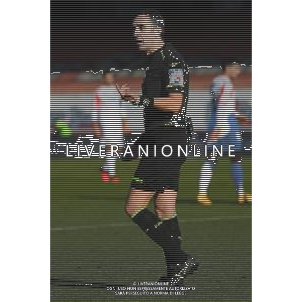© TVRG l’arbitro Gianluca Aureliano di Bologna Monza vs Cosenza Campionato Serie BKT - 18a giornata Monza 16-01-2021 U-Power Stadium foto Roberto Garavaglia/ag. Aldo Liverani sas