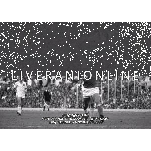 20-10-1973 ROMA QUALIFICAZIONI AI MONDIALI DI CALCIO ITALIA SVIZZERA 2-0 NELA FOTO GIGI RIVA AG ALDO LIVERANI SAS