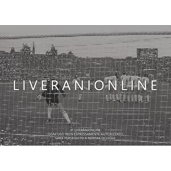 20-10-1973 ROMA QUALIFICAZIONI AI MONDIALI DI CALCIO ITALIA SVIZZERA 2-0 NELA FOTO AZIONE DI GIOCO AG ALDO LIVERANI SAS