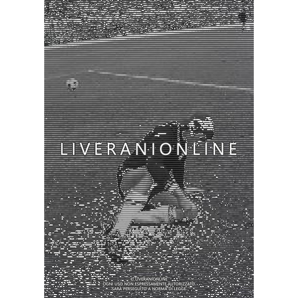 20-10-1973 ROMA QUALIFICAZIONI AI MONDIALI DI CALCIO ITALIA SVIZZERA 2-0 NELA FOTO DECK RENE\' AG ALDO LIVERANI SAS