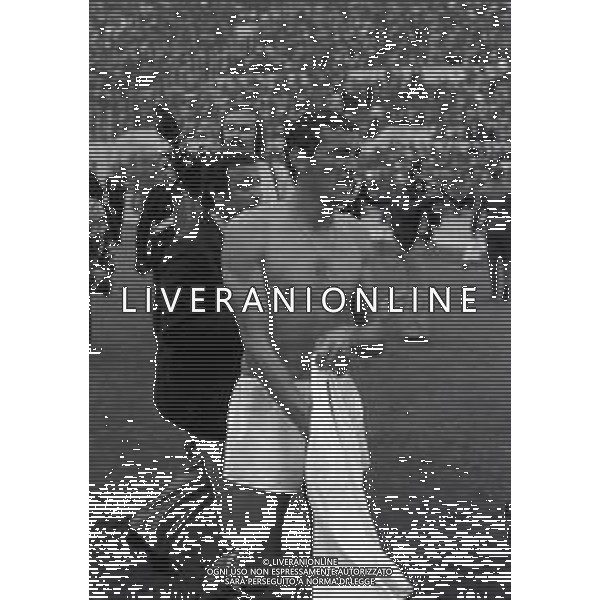 20-10-1973 ROMA QUALIFICAZIONI AI MONDIALI DI CALCIO ITALIA SVIZZERA 2-0 NELA FOTO GIGI RIVA A FINE GARA AG ALDO LIVERANI SAS