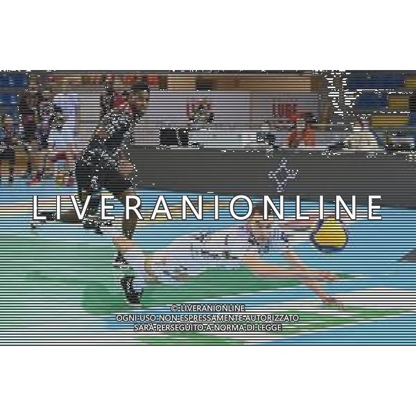 Roberto Bartomeoli/LM - Cucine Lube Civitanova vs Leo Shoes Modena - Volleyball Italian Serie A Men Superleague Championship 2020/2021 16 January 2021 - Palasport Eurosuole Forum, civitanova marche, Italy Photo showing: Fabio Balaso (Cucine Lube Civitanova) @LM/Roberto Bartomeoli AG ALDO LIVERANI SAS