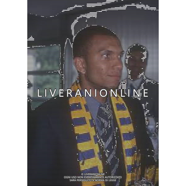 1999 - PRESENTAZIONE DEL NUOVO CALCIATORE DEL PARMA MARCIO AMOROSO AG ALDO LIVERANI SAS