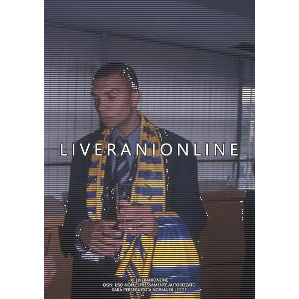 1999 - PRESENTAZIONE DEL NUOVO CALCIATORE DEL PARMA MARCIO AMOROSO AG ALDO LIVERANI SAS
