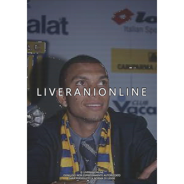 1999 - PRESENTAZIONE DEL NUOVO CALCIATORE DEL PARMA MARCIO AMOROSO AG ALDO LIVERANI SAS