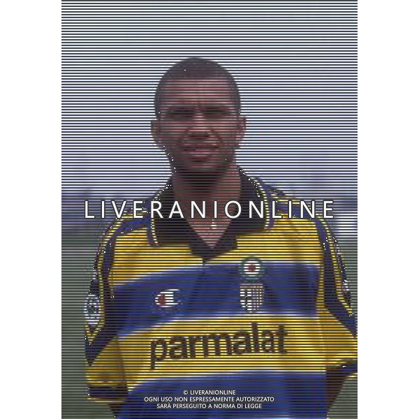 1999 - PRESENTAZIONE DEL NUOVO CALCIATORE DEL PARMA MARCIO AMOROSO AG ALDO LIVERANI SAS
