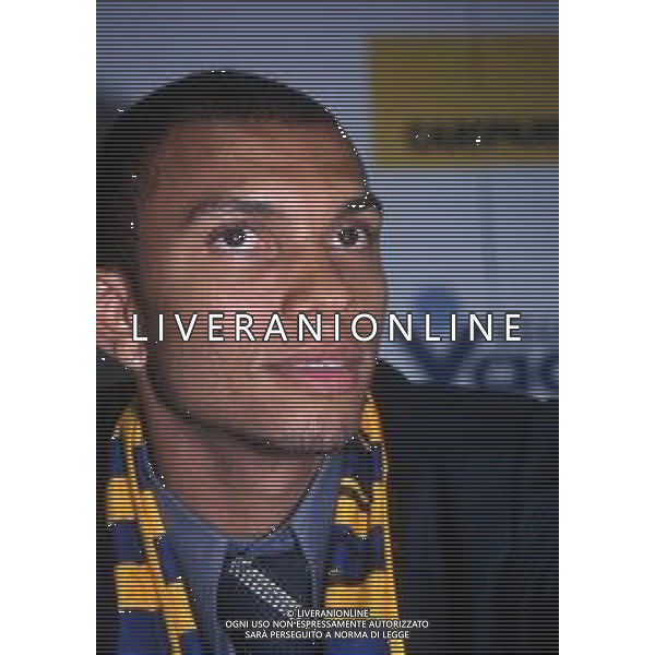 1999 - PRESENTAZIONE DEL NUOVO CALCIATORE DEL PARMA MARCIO AMOROSO AG ALDO LIVERANI SAS