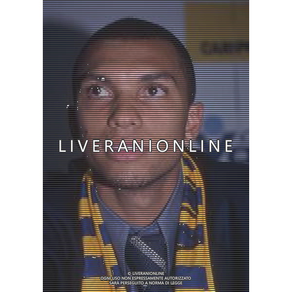 1999 - PRESENTAZIONE DEL NUOVO CALCIATORE DEL PARMA MARCIO AMOROSO AG ALDO LIVERANI SAS
