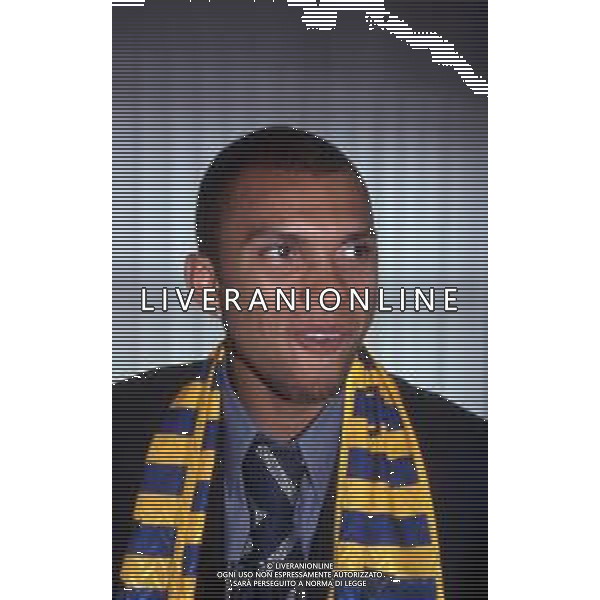 1999 - PRESENTAZIONE DEL NUOVO CALCIATORE DEL PARMA MARCIO AMOROSO AG ALDO LIVERANI SAS