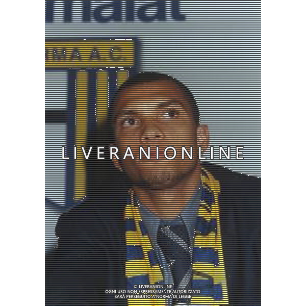 1999 - PRESENTAZIONE DEL NUOVO CALCIATORE DEL PARMA MARCIO AMOROSO AG ALDO LIVERANI SAS