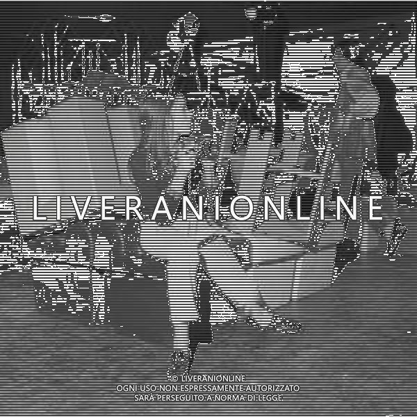 RETROSPETTIVA NADA MALANIMA CANTANTE NELLA FOTO NADA MALANIMA A RIMINI ALLA DISCOTECA L\'ATRO MONDO NELL\'ANNO 1969 A RIMINI AG ALDO LIVERANI SAS