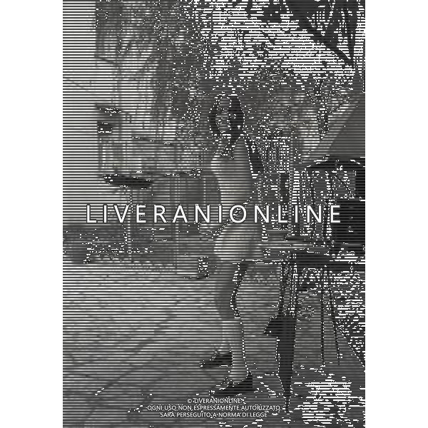 RETROSPETTIVA NADA MALANIMA CANTANTE NELLA FOTO NADA MALANIMA A ROMA NELL\'ANNO 1969 AG ALDO LIVERANI SAS