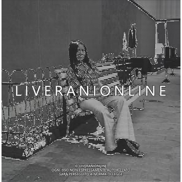 RETROSPETTIVA NADA MALANIMA CANTANTE NELLA FOTO NADA MALANIMA A MILANO NELL\'ANNO 1970 AG ALDO LIVERANI SAS 