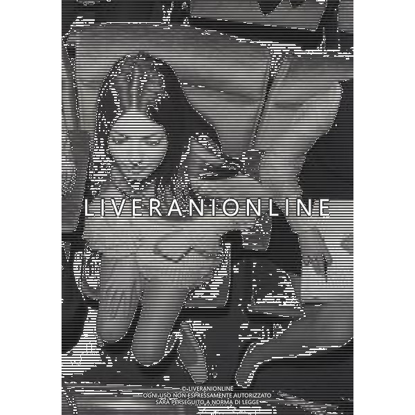 RETROSPETTIVA NADA MALANIMA CANTANTE NELLA FOTO NADA MALANIMA A SANREMO NELL\'ANNO 1970 AG ALDO LIVERANI SAS  
