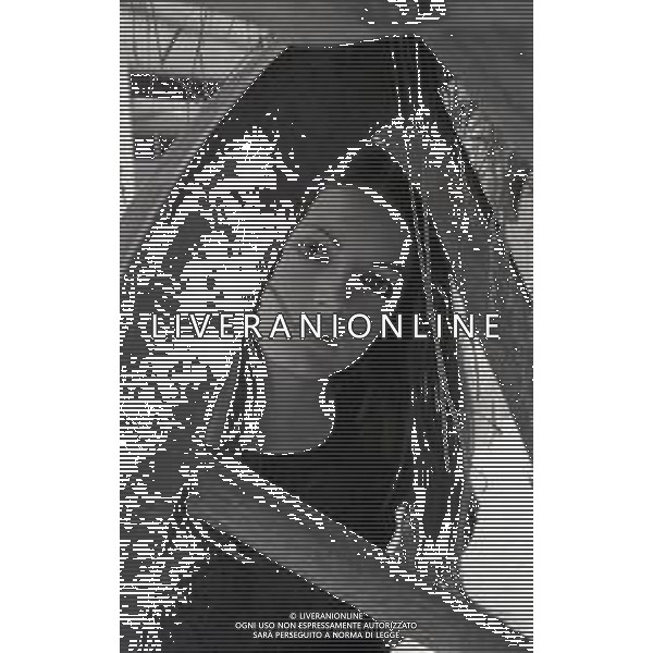 RETROSPETTIVA NADA MALANIMA CANTANTE NELLA FOTO NADA MALANIMA AL CANTAGIRO NELL\'ANNO 1970 AG ALDO LIVERANI SAS  