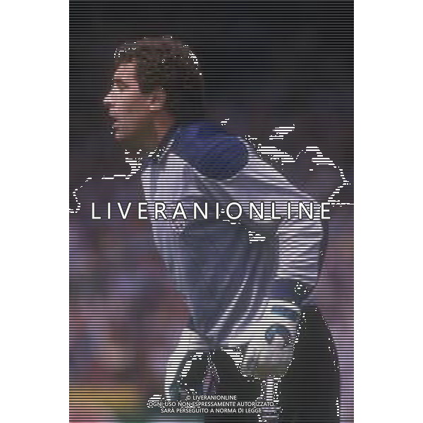 RETROSPETTIVA PETER SHILTON CALCIATORE - PORTIERE NAZIONALE INGLESE NELLA FOTO NEL 1988 ARCHIVIO AG. ALDO LIVERANI SAS