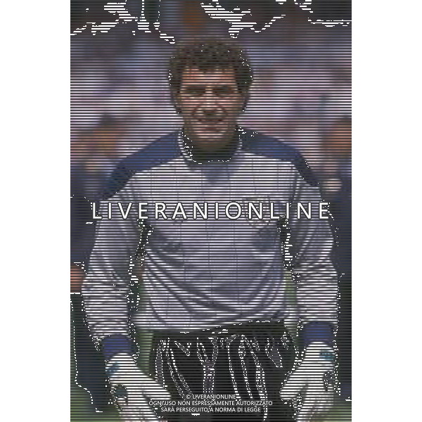 RETROSPETTIVA PETER SHILTON CALCIATORE - PORTIERE NAZIONALE INGLESE NELLA FOTO NEL 1988 ARCHIVIO AG. ALDO LIVERANI SAS