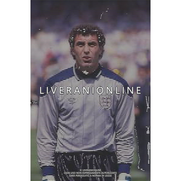 RETROSPETTIVA PETER SHILTON CALCIATORE - PORTIERE NAZIONALE INGLESE NELLA FOTO NEL 1988 ARCHIVIO AG. ALDO LIVERANI SAS