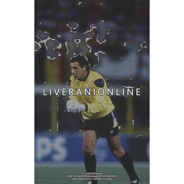 RETROSPETTIVA PETER SHILTON CALCIATORE - PORTIERE NAZIONALE INGLESE NELLA FOTO NEL 1990 AI MONDIALI DI ITALIA 90 ARCHIVIO AG. ALDO LIVERANI SAS