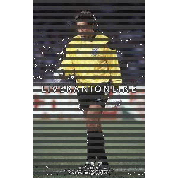 RETROSPETTIVA PETER SHILTON CALCIATORE - PORTIERE NAZIONALE INGLESE NELLA FOTO NEL 1990 AI MONDIALI DI ITALIA 90 ARCHIVIO AG. ALDO LIVERANI SAS