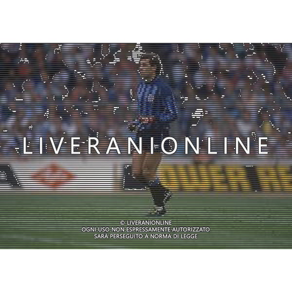 RETROSPETTIVA PETER SHILTON CALCIATORE - PORTIERE NAZIONALE INGLESE NELLA FOTO NEL 1990 ARCHIVIO AG. ALDO LIVERANI SAS