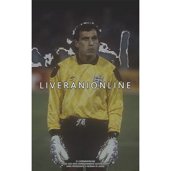 RETROSPETTIVA PETER SHILTON CALCIATORE - PORTIERE NAZIONALE INGLESE NELLA FOTO NEL 1990 AI MONDIALI DI ITALIA 90 ARCHIVIO AG. ALDO LIVERANI SAS