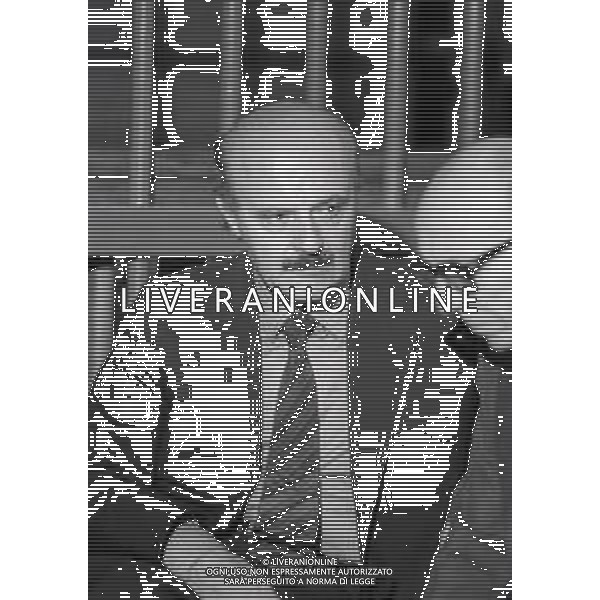 RETROSPETTIVA ROBERTO CALVI BANCHIERE NELLA FOTO ROBERTO CALVI AL PROCESSO PER FRODE O TRUFFA PRESUNTA A MILANO NELL\'ANNO 1981 AG ALDO LIVERANI SAS