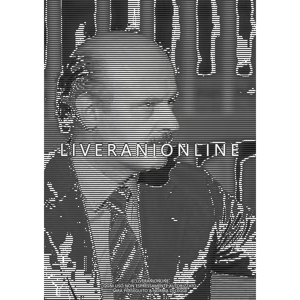 RETROSPETTIVA ROBERTO CALVI BANCHIERE NELLA FOTO ROBERTO CALVI AL PROCESSO PER FRODE O TRUFFA PRESUNTA A MILANO NELL\'ANNO 1981 AG ALDO LIVERANI SAS