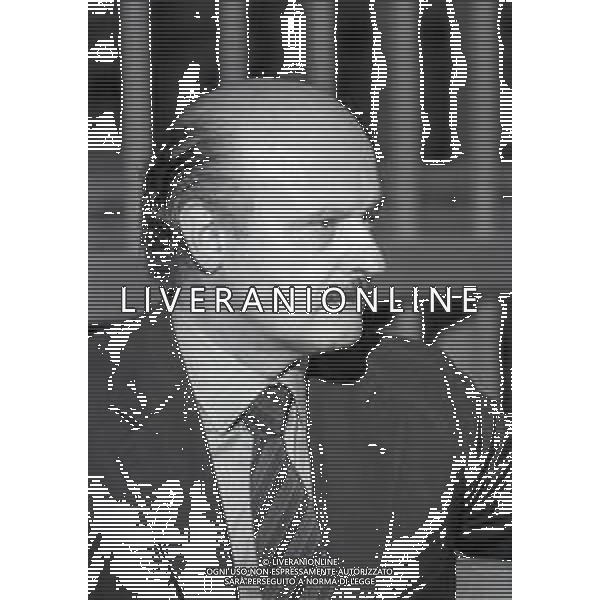 RETROSPETTIVA ROBERTO CALVI BANCHIERE NELLA FOTO ROBERTO CALVI AL PROCESSO PER FRODE O TRUFFA PRESUNTA A MILANO NELL\'ANNO 1981 AG ALDO LIVERANI SAS