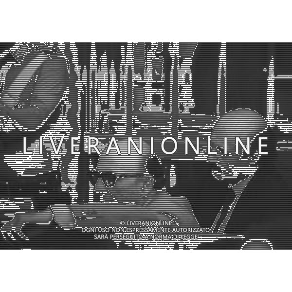 RETROSPETTIVA ROBERTO CALVI BANCHIERE NELLA FOTO ROBERTO CALVI AL PROCESSO PER FRODE O TRUFFA PRESUNTA A MILANO NELL\'ANNO 1981 AG ALDO LIVERANI SAS