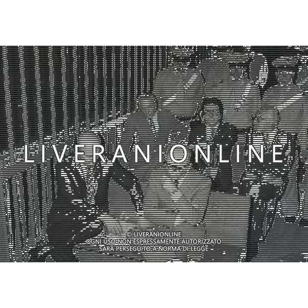 RETROSPETTIVA ROBERTO CALVI BANCHIERE NELLA FOTO ROBERTO CALVI AL PROCESSO PER FRODE O TRUFFA PRESUNTA A MILANO NELL\'ANNO 1981 AG ALDO LIVERANI SAS